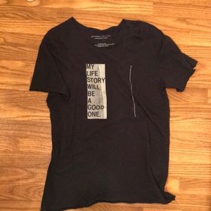 Good hYOUman charcoal shirt size L